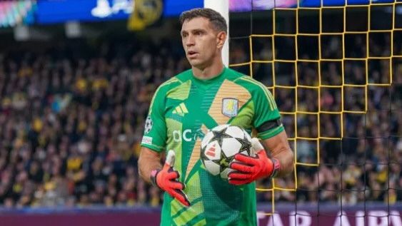 DEBERÁ CERRAR EL ARCO del Aston Villa que debe remontar un 1-3 ante el PSG