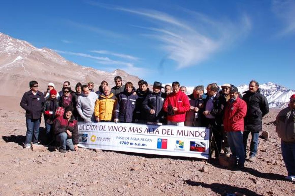 La Cata de Vinos más alta del Mundo