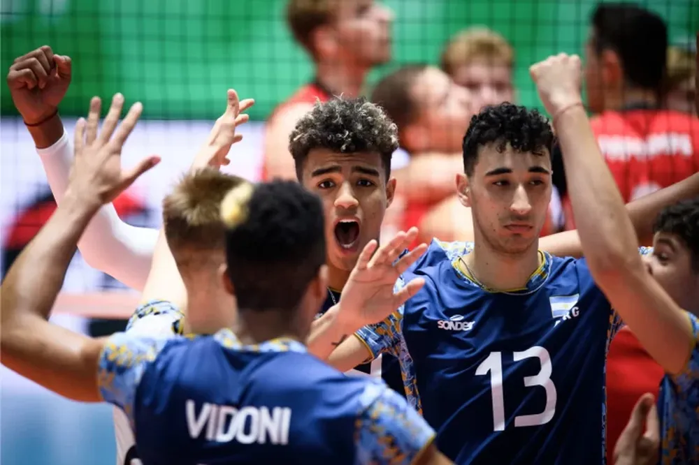 Los 3 jugadores de UPCN y la selección de vóley se tomaron revancha ante Bélgica
