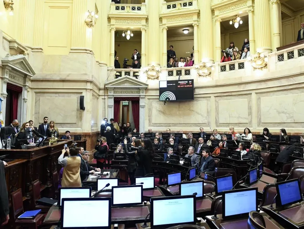 Por falta de quorum fracasó la sesión en el Senado para aprobar pliegos de jueces