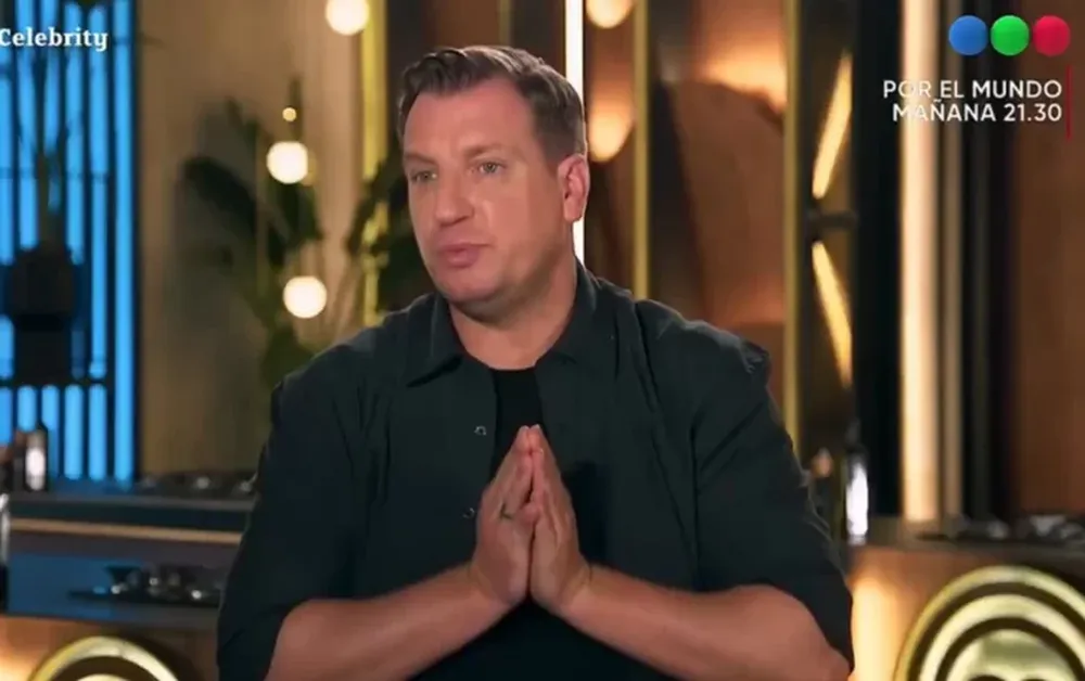 Maxi López se quebró en Masterchef al hablar de sus hijos y Wanda Nara lo consoló ante las cámaras