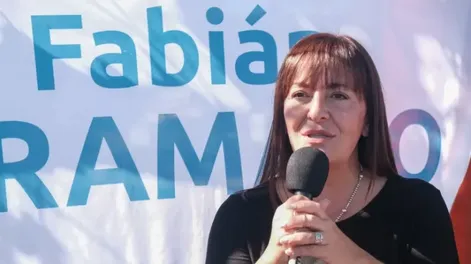 La intendenta Daniela Rodríguez.-