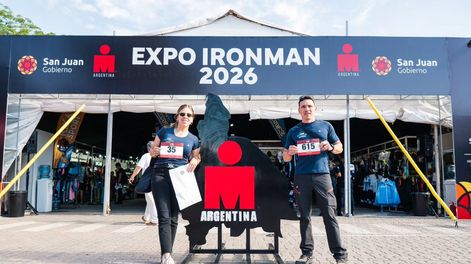 Propuesta. El IRONMAN conmueve a San Juan y en la Expo se puede apreciar la otra cara de un evento que supera lo deportivo.
