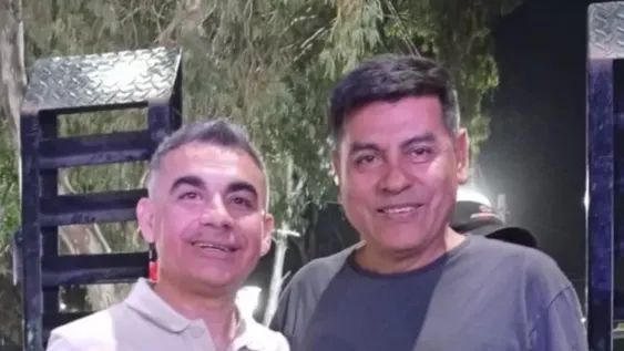 La llamativa foto de un excandidato a intendente de Chimbas con Fabián Gramajo