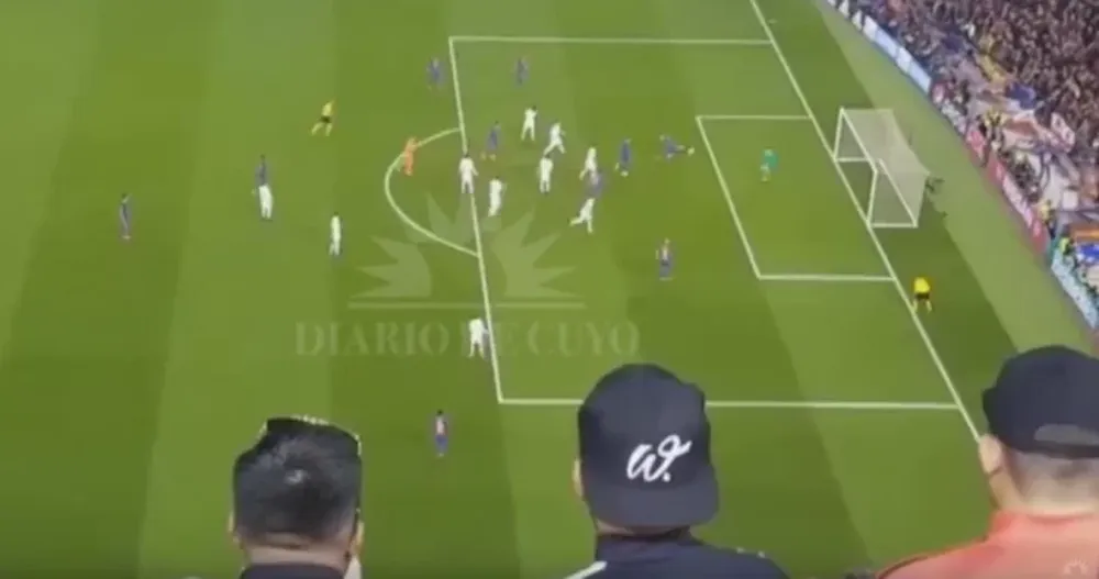 El sanjuanino que vivió la histórica remontada del Barsa y que filmó los goles clave