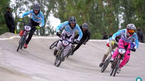 Presencia. San Juan fue protagonista de la segunda fecha del Argentino de Bicicross en Bahía Blanca.