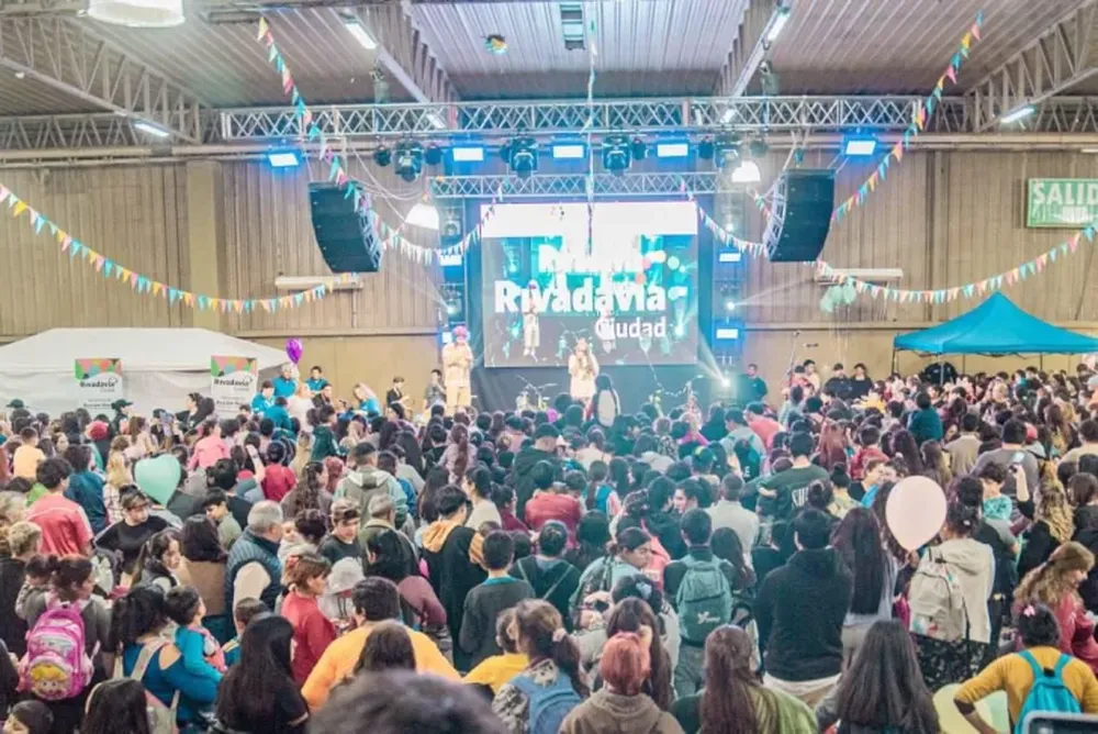 Rivadavia tuvo su celebración del Día del Niño