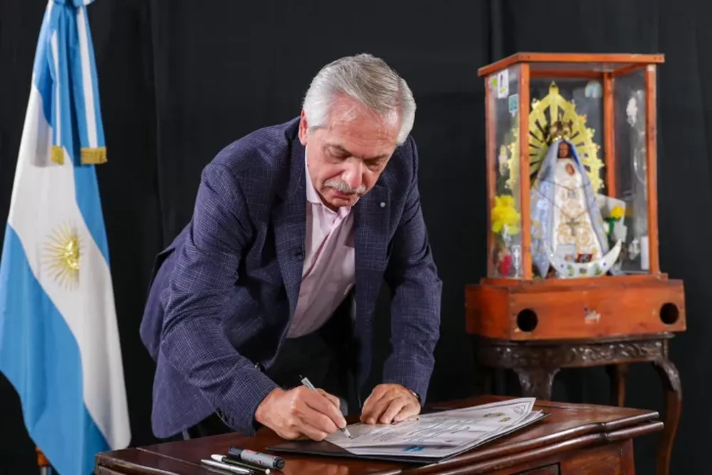 Alberto Fernández anunció que no irá por la reelección