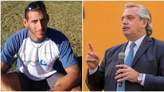 El remero Ariel Suárez le hizo una llamativa propuesta a Alberto Fernández: “Vamos juntos”