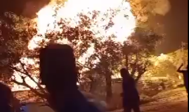 Impactante explosión en un depósito clandestino de combustible en Formosa