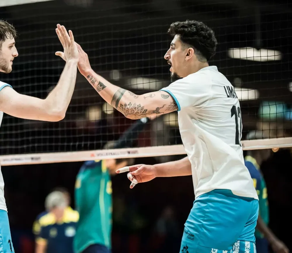 VNL: Argentina, por poco