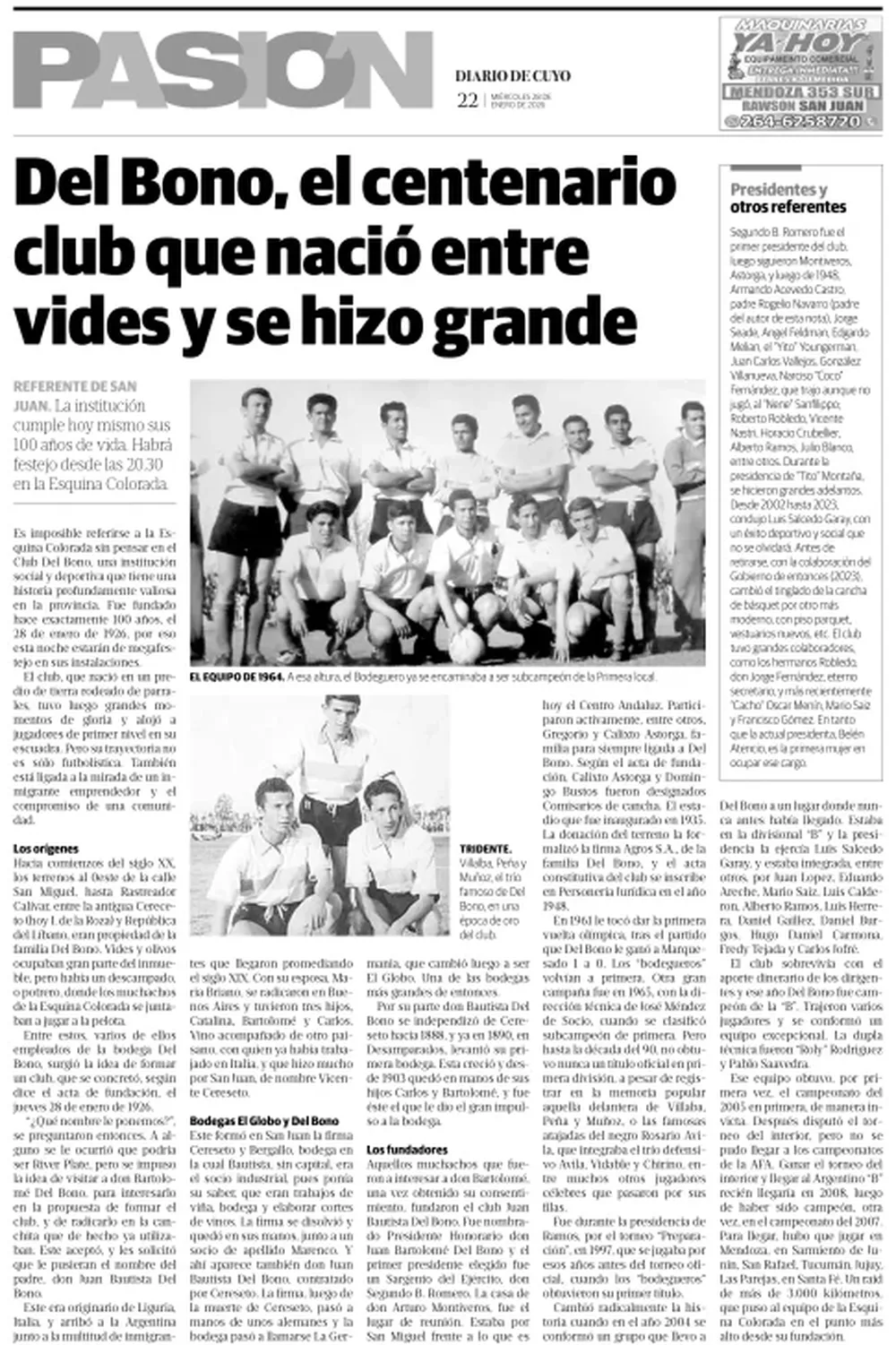 Tapa Pasión 28 de Enero 2026