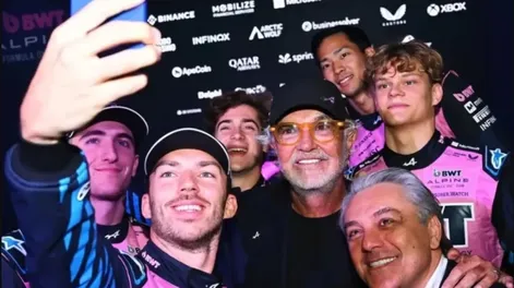 Juntos. En Alpine, nada está en calma. Aron se despachó contra Colapinto por los métodos para poder llegar a la F-1.