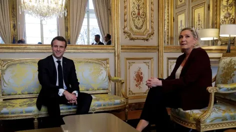 Macron consiguió más votos que Le Pen, pero habrá balotaje en dos semanas