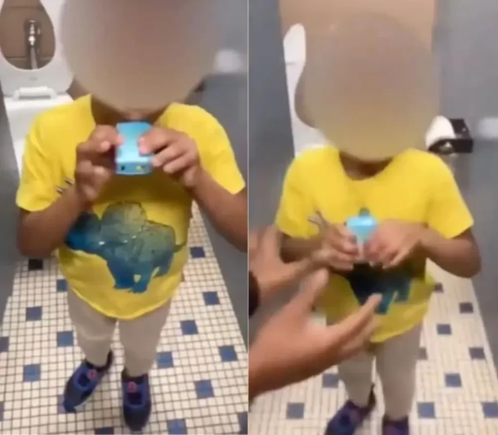 Un nene de 5 años fue obligado a vapear en el baño de la escuela por estudiantes más grandes
