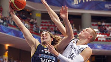 Básquetbol: Argentina en un final agónico le ganó a Alemania