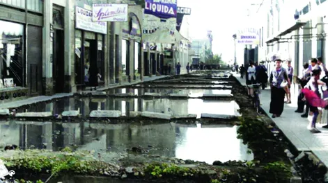 Pavimentación en la ciudad Capital