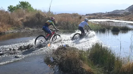 Entre paisajes paradisíacos se disputó el Desafío Cuesta del Viento en MTB y Running