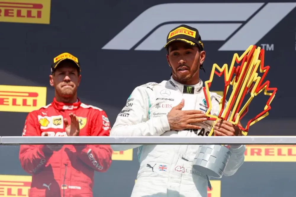 Hamilton ganó con polémica en Canadá