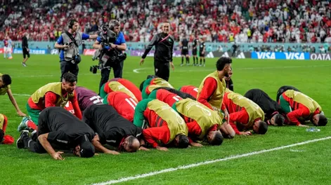 Marruecos dio el primer golpe de octavos y sacó a España en los penales