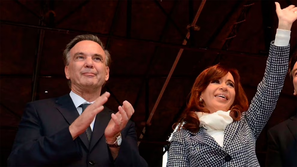 Miguel Pichetto y Cristina Kirchner, en una foto durante los años de gobierno de la ex presidenta.