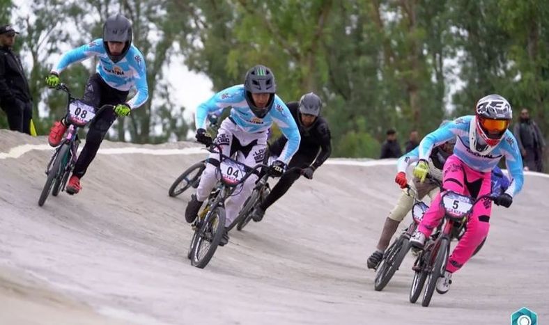 Presencia. San Juan fue protagonista de la segunda fecha del Argentino de Bicicross en Bahía Blanca.