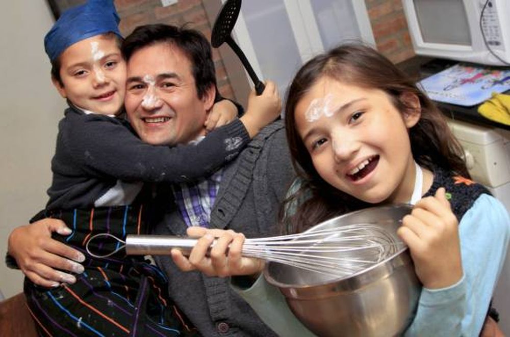 “Cocinar para mis hijos tiene otro gusto”