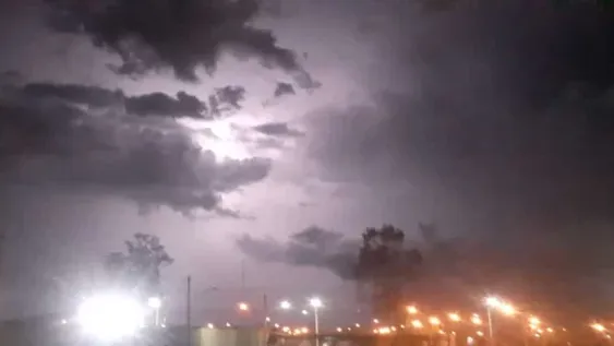 Emiten un nuevo alerta por tormentas en 6 departamentos de San Juan