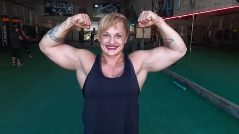 La “Locomotora” abrió un gimnasio social: “Mi sueño es sacar a los chicos de la calle”