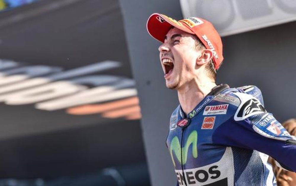 Lorenzo gritó al final