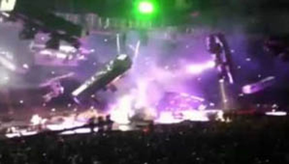 Accidentado show de Metallica: dos asistentes quemados