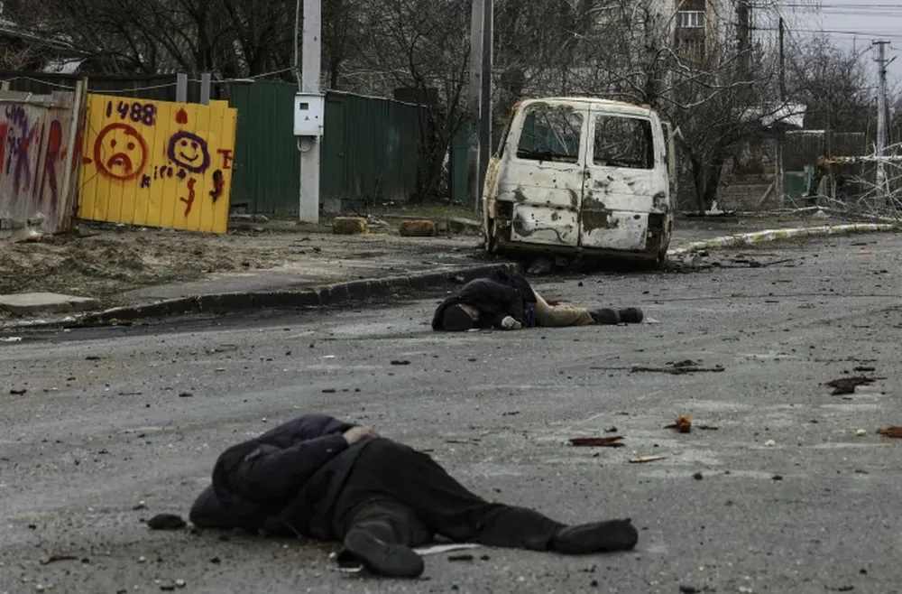 Horror en calles ucranianas tras repliegue ruso