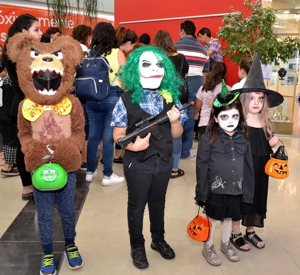 Los más pequeños disfrutaron de Halloween