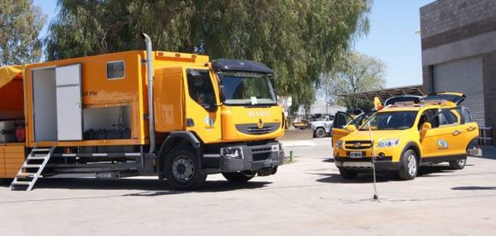 Invirtieron $15 millones en  equipos para mejoras viales