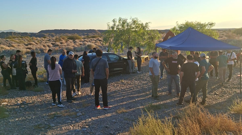La Policía realiza rastrillajes para encontrar al hombre.