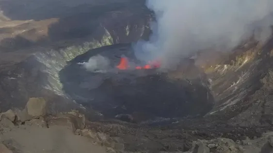 Volvió a entrar en erupción el volcán Kilauea y pone en alerta a Hawai