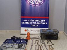 rastrearon herramientas robadas en facebook, pactaron la compra y detuvieron a un sospechoso