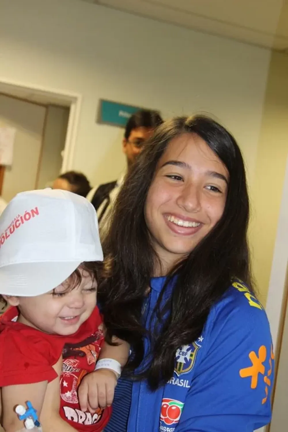 Brasil mostró su lado solidario y visitó Casa SAHNI