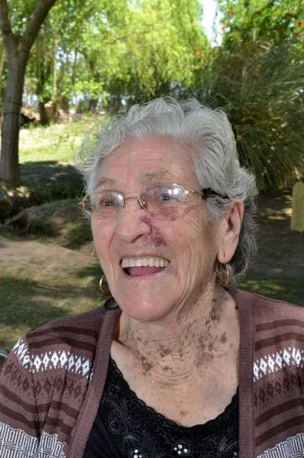 Noventa velitas para Francisca Sánchez