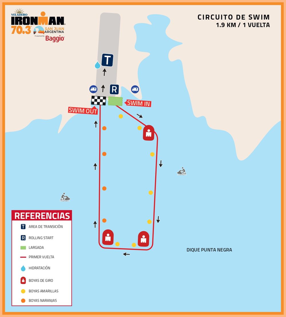 IRONMAN 70.3 San Juan 2026: los circuitos y distancias de una prueba ...