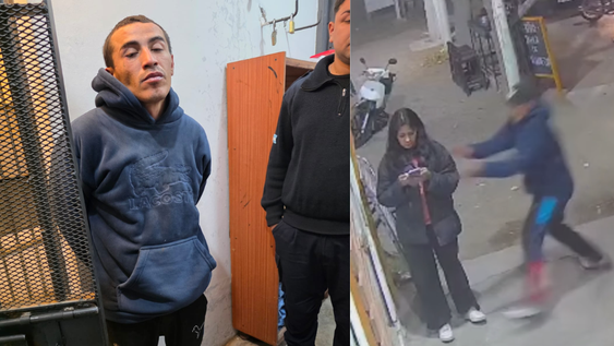 Motochorro aprovechó la distracción de una joven, le sacó el celular y huyó con su cómplice, pero no llegaron muy lejos.&nbsp;