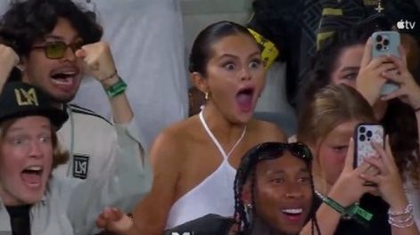 Locura total de Selena Gómez por una jugada de Messi en el último partido del Inter Miami