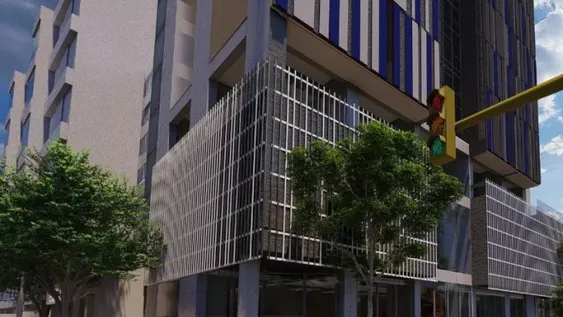 El Del Bono Central está casi terminado y el hotel de Albardón tiene un 80% de avance