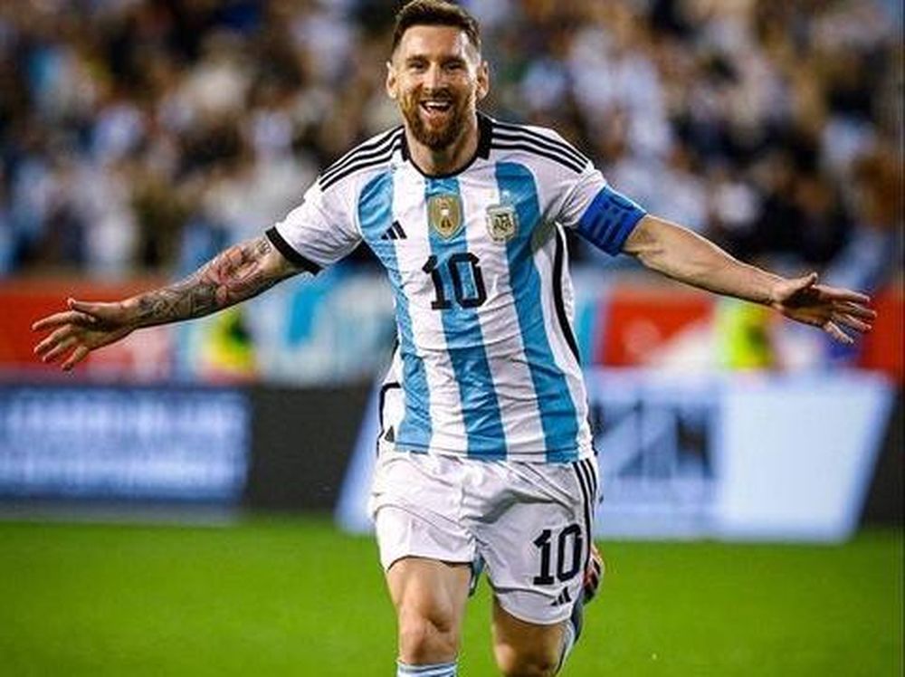 Mirá el golazo de Leo Messi para abrir el marcador de Argentina
