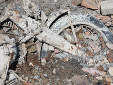 Rescatan del Danubio una motocicleta de la Wehrmacht en perfecto estado.