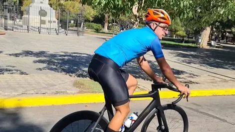 Hay preocupación por el estado del ciclista Alan Ramírez tras la rodada del domingo