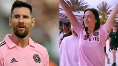 Fan número 1 de Lionel Messi y modelo: quién es Marina Berges, la joven que sigue al Inter Miami a todos lados
