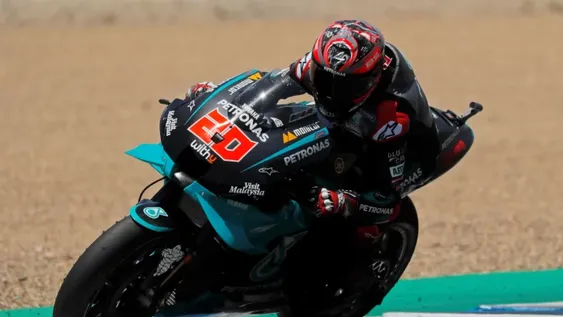 Quartararo ganó cortado
