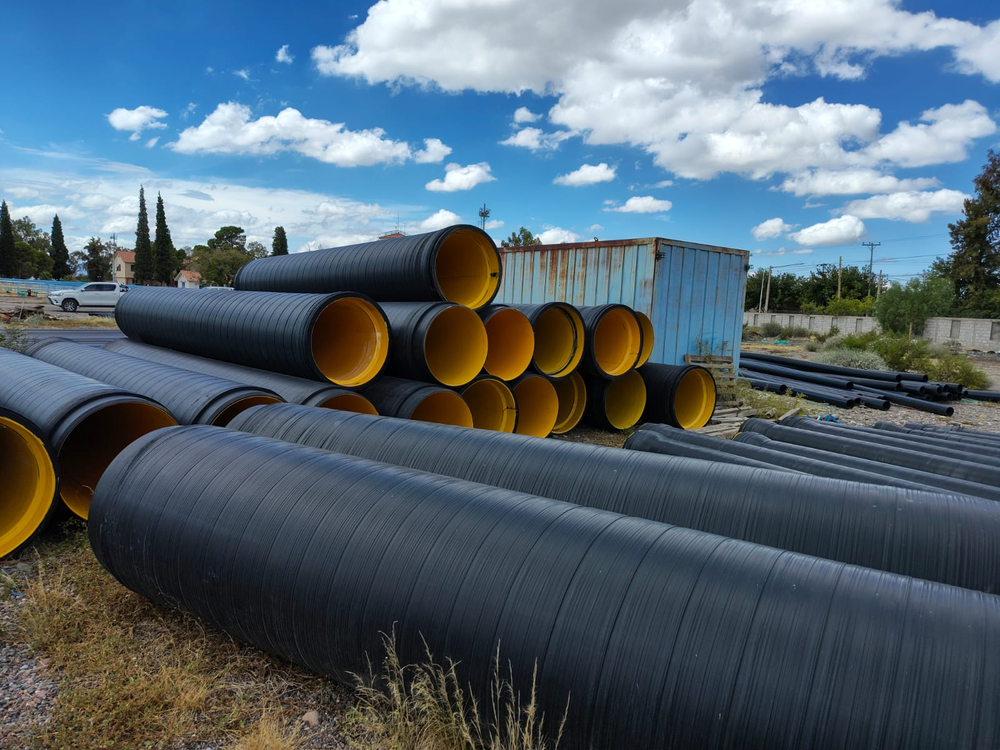 Los caños del Acueducto Gran Tulum.