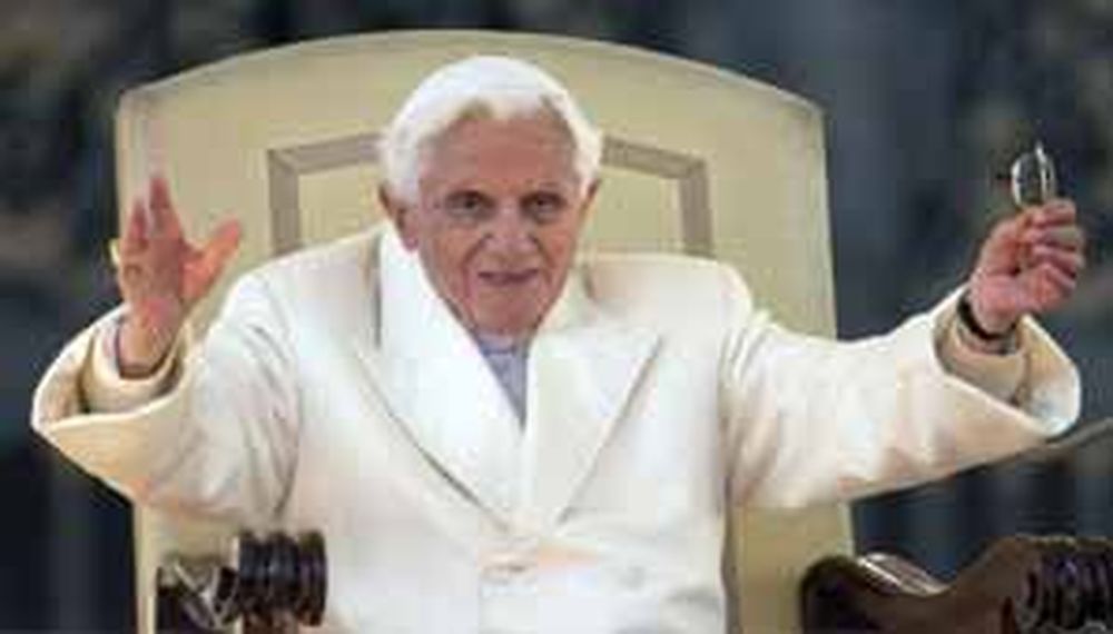 Benedicto XVI: “Dios no dejará que la Iglesia se hunda”